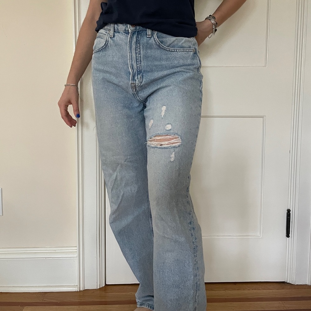 90s lightwash baggy jeans